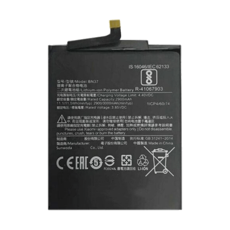 para bateria de íons de lítio de 5000 mAh do Redmi 10A