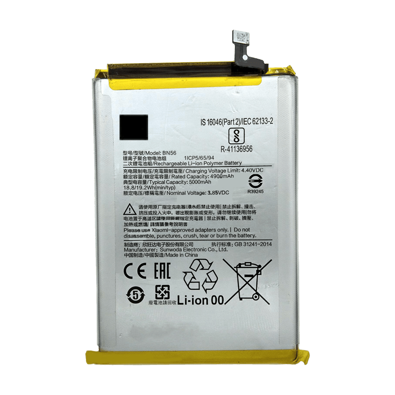 para Redmi 9i bateria li-po 5000 mAh