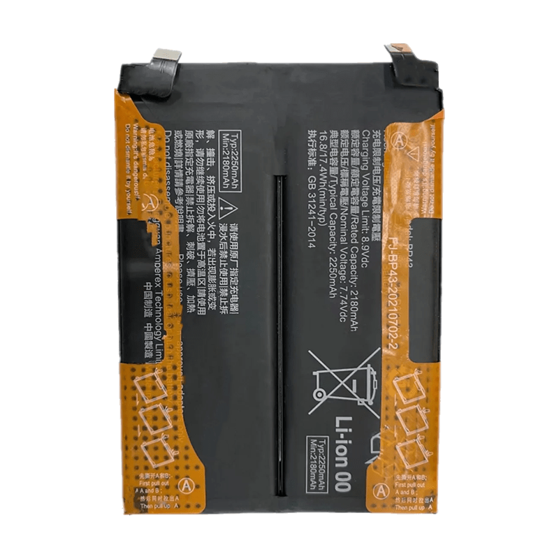 para bateria de lítio-po Xiaomi Mix 4