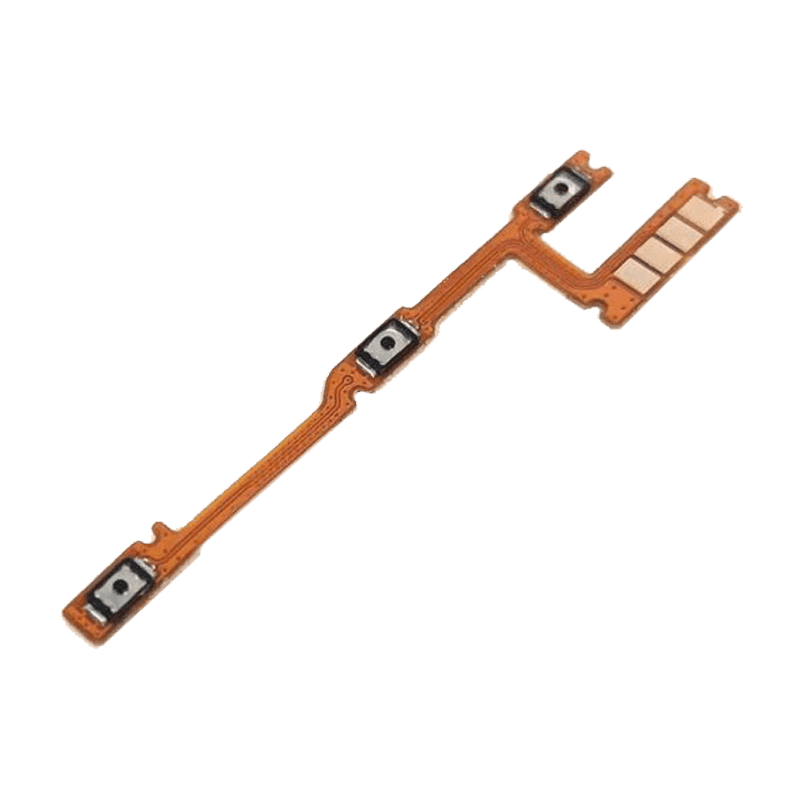 para Huawei Nova Y70 Plus cabo flexível dos botões de energia e volume