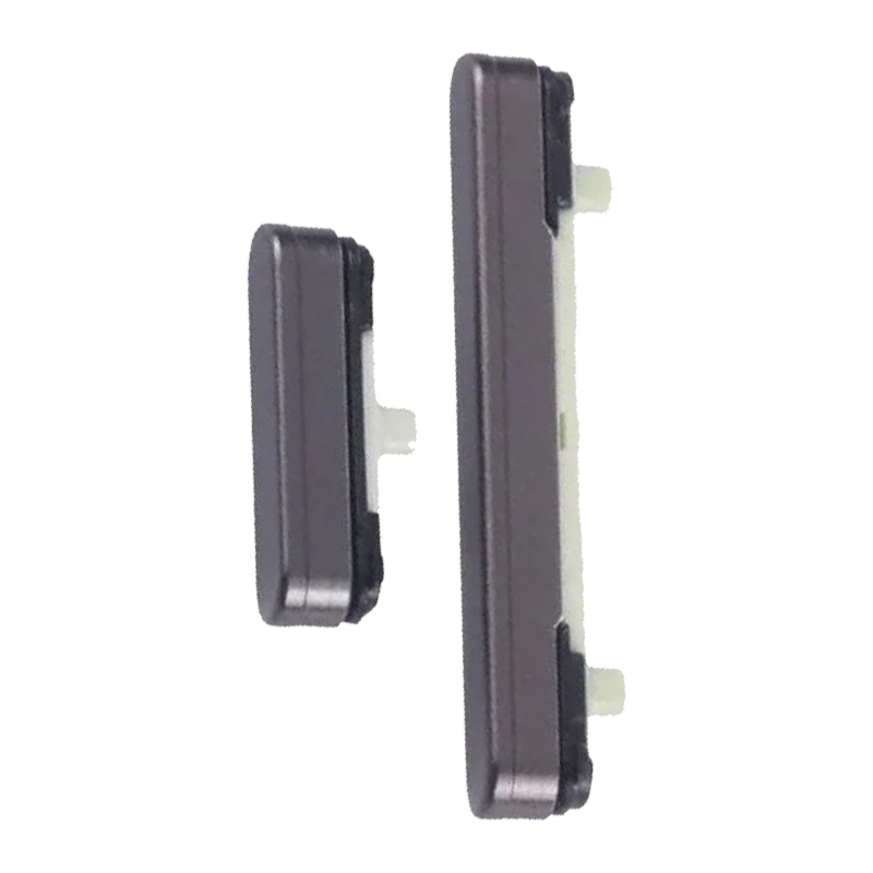 Samsung S24 Ultra power button replacement. Premium metal outer side key for wholesale mobile parts and repair technicians.