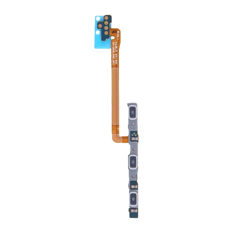Samsung S24 Ultra power and volume flex cable. Premium internal button connector module for wholesale mobile repair parts.