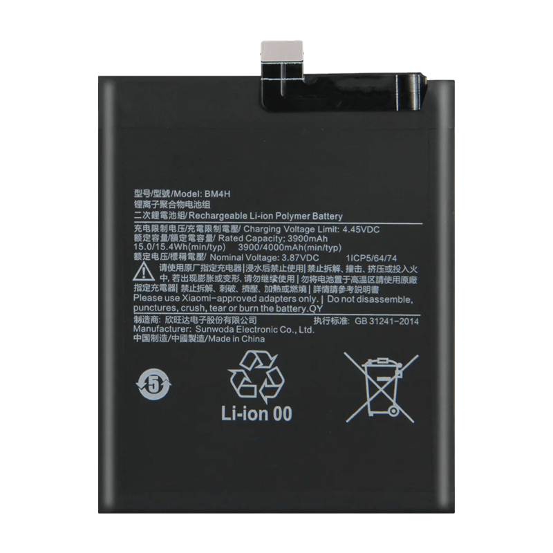 for Xiaomi MI 9 Pro li-po battery 4000 mAh