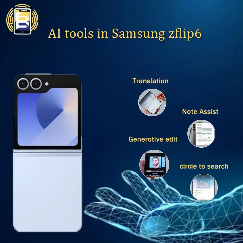 AI tools for samsung z flip 6
