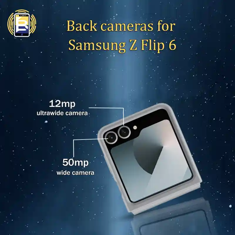 back cameras for samsung z flip 6