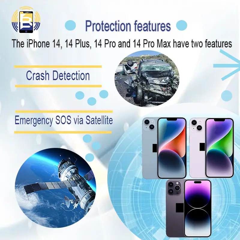 iphone 14 , 14 Plus ,14 pro .14 pro max Protection features