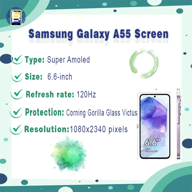 Samsung Galaxy A55 Screen