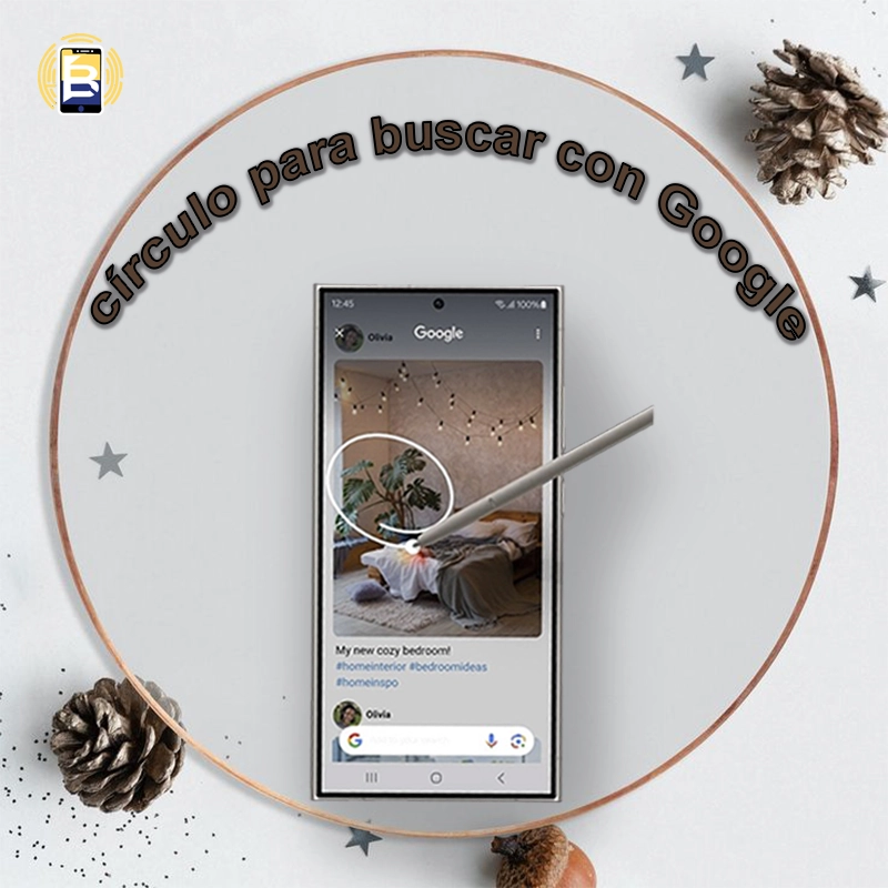 4-La herramienta más útil para los usuarios es el círculo para buscar con Google.
