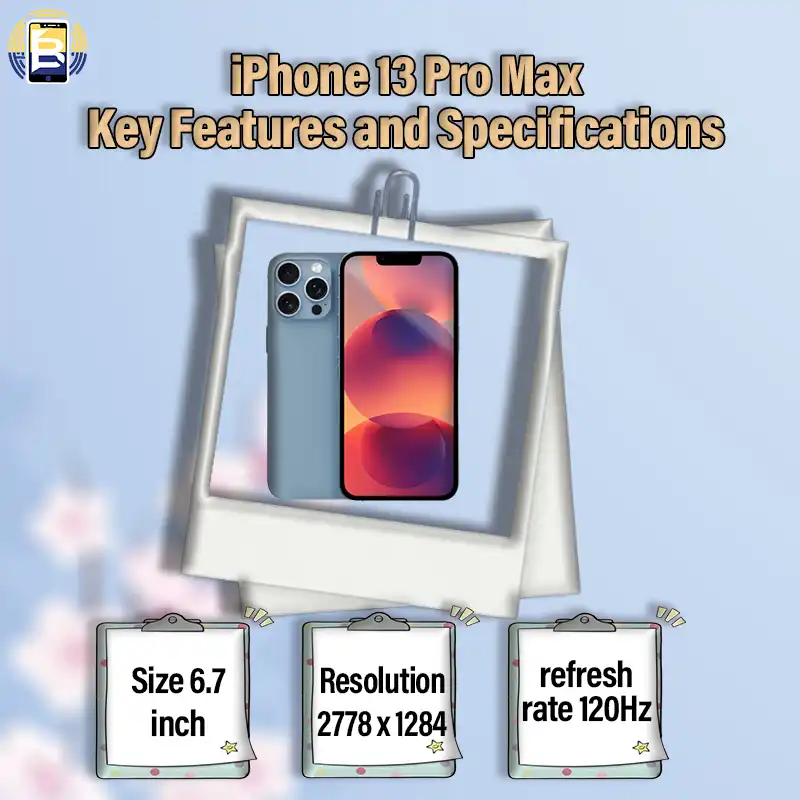 iphone 13 pro max key features and spec