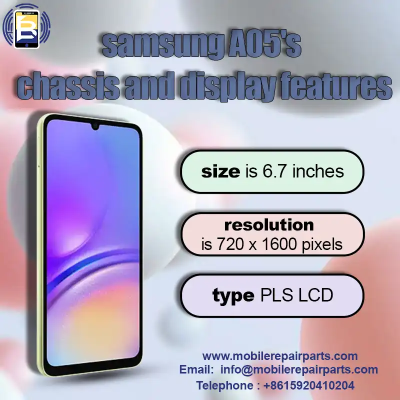 A05- chassis and display features