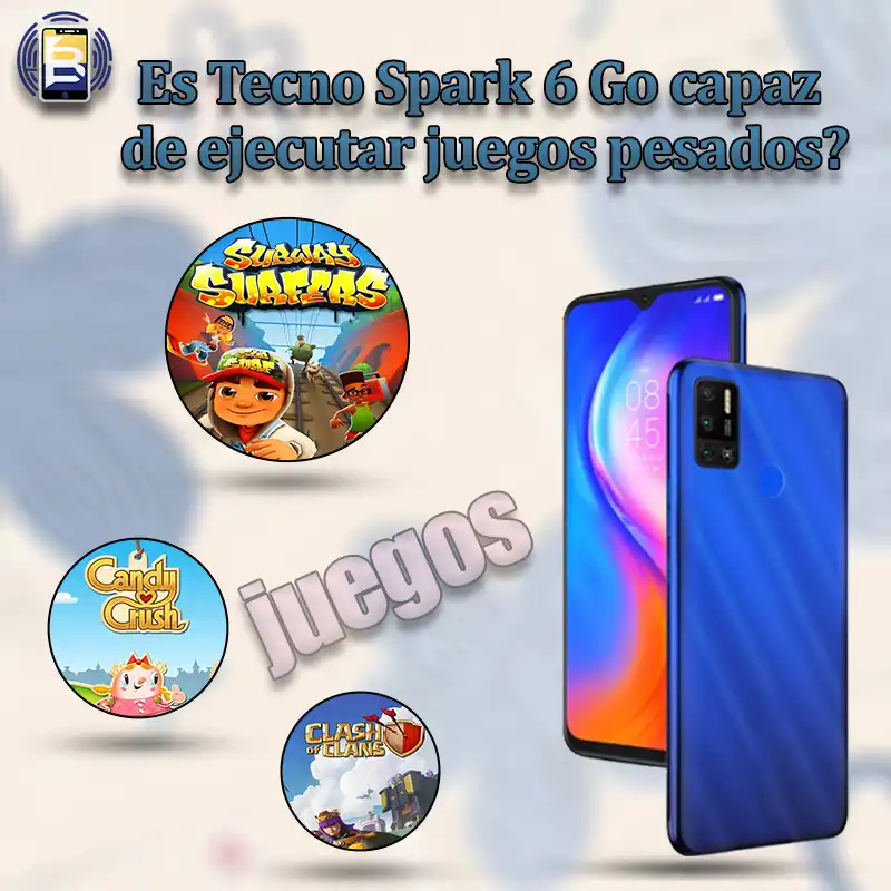 Es Tecno Spark 6 Go capaz de ejecutar juegos pesados