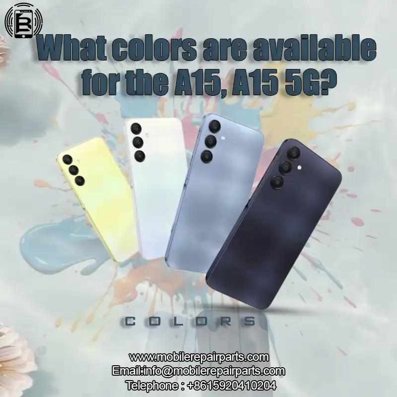 What colors are available for the A15_ A15 5G