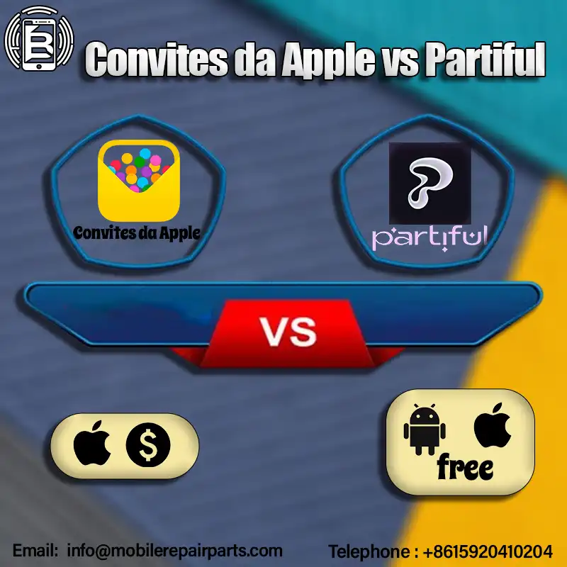 Convites da Apple vs. Partiful, Android, iOS, grátis , pago