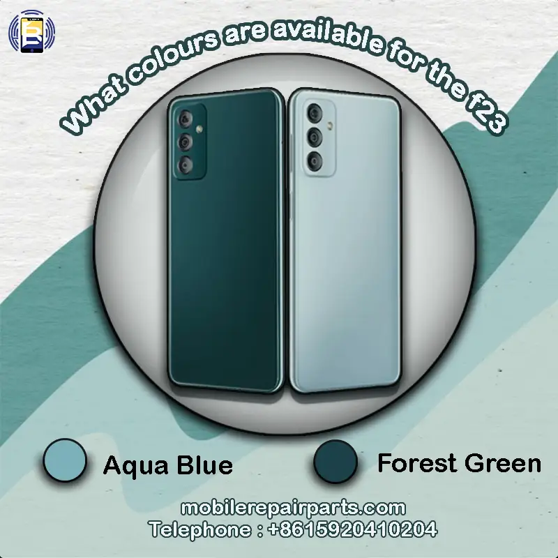 What colours are available for the f23