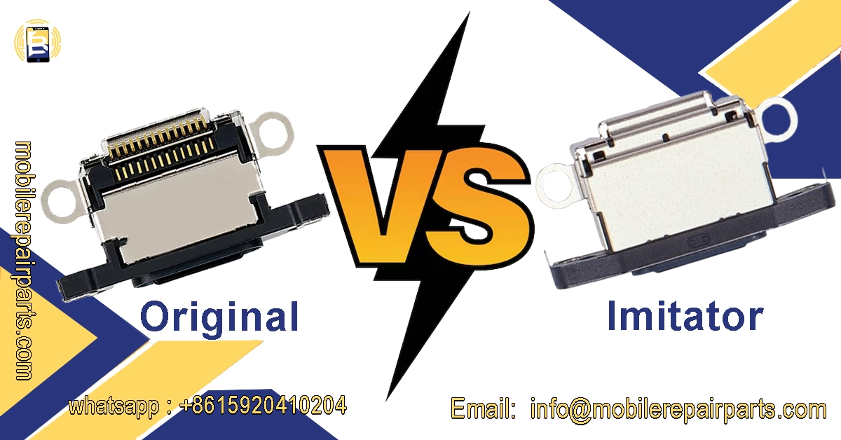 Gráfico comparativo entre piezas originales y alternativas para reparación