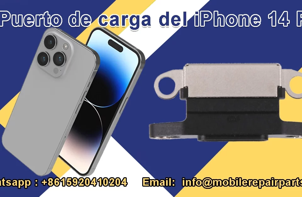 Repuesto puerto carga iPhone 14 Pro