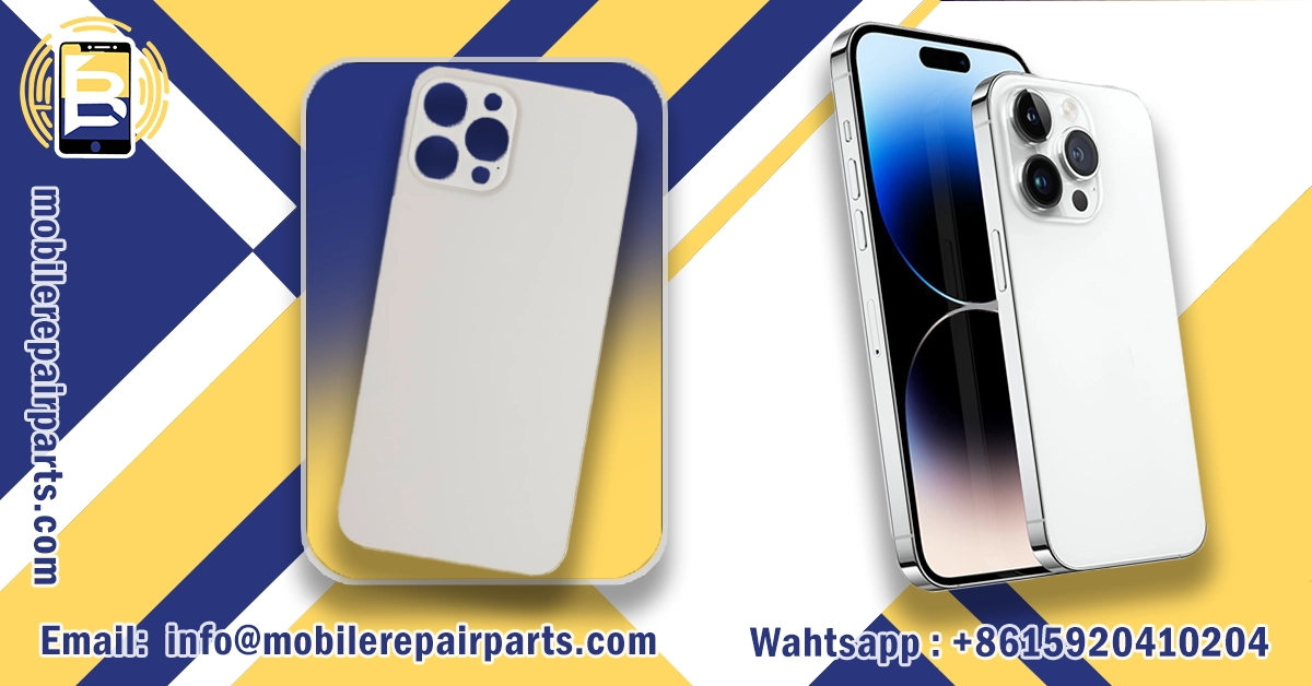 Repuesto de tapa trasera blanca iPhone 12 Pro Max