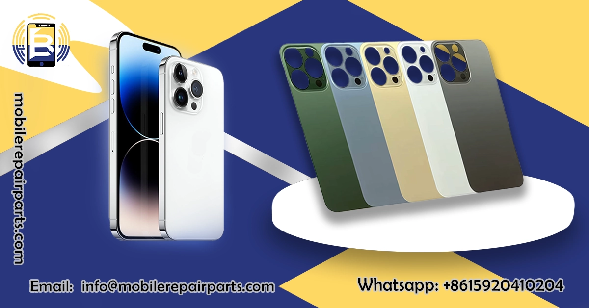 Piezas de repuesto cristal trasero iPhone 12 Pro Max en diferentes colores