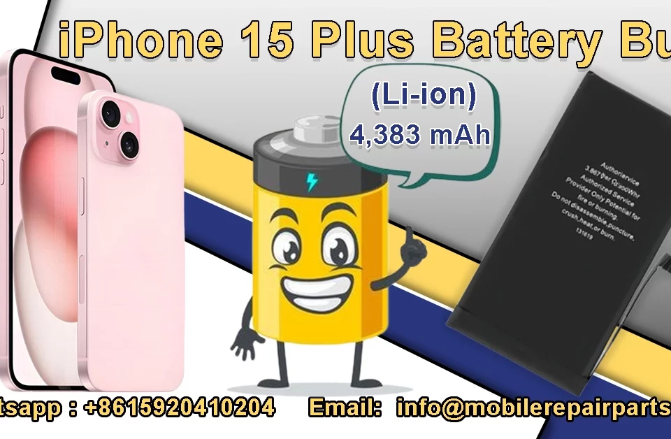 iPhone 15 Plus Battery Bulk 4383mAh Li-ion – Wholesale mobile phone spare parts supplier Beta Electronic Co LTD for Latin America importers.