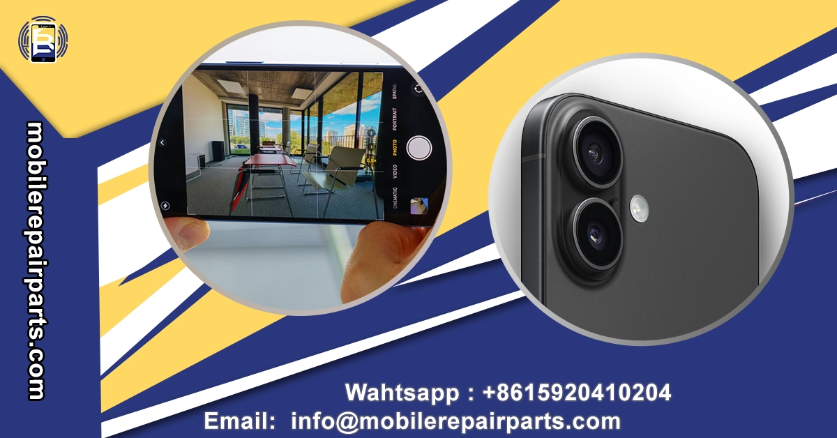 iPhone 16 Plus camera lens and captured photo view