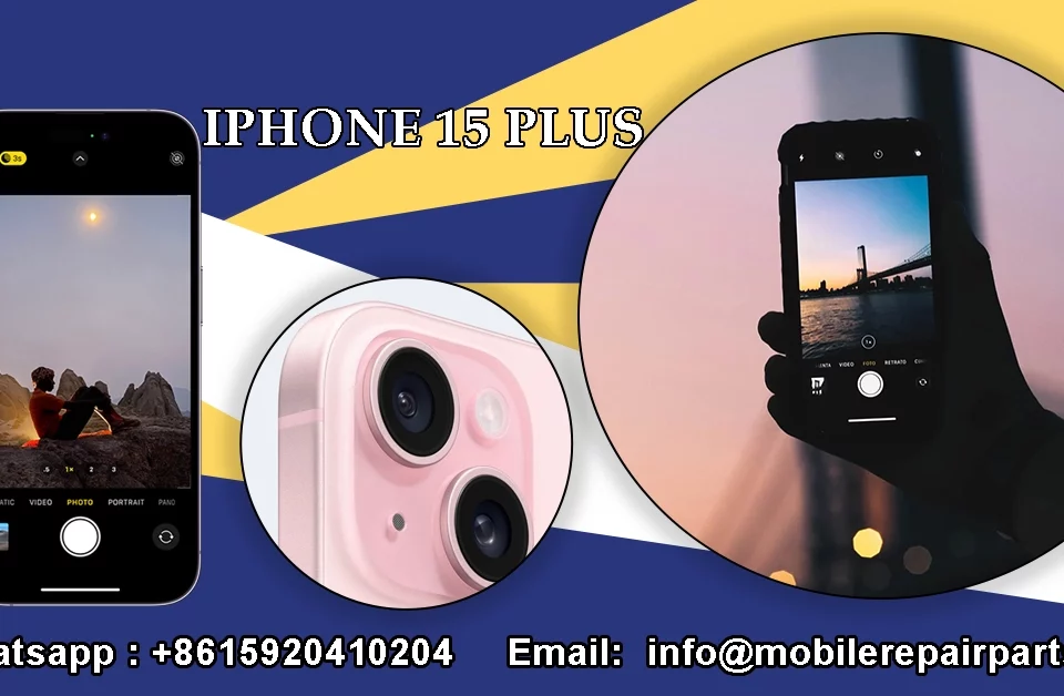 iPhone 15 Plus camera lens