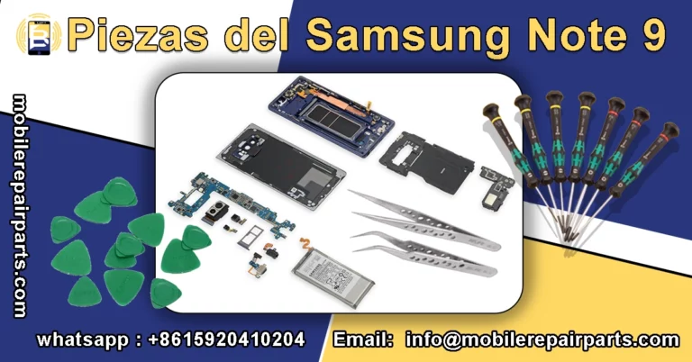 Samsung Note 9 Parts Manual Esencial para Profesionales