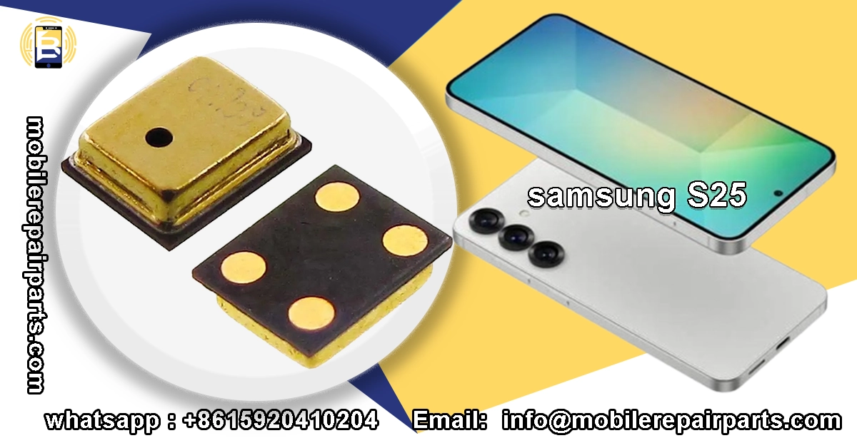 Micrófono y piezas para Samsung S25 en venta