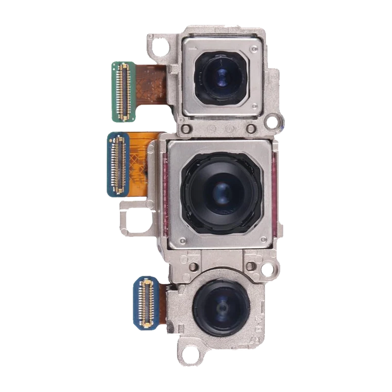Samsung Galaxy S25 FE rear camera module, high-quality replacement ready for export to wholesalers and repair centers.