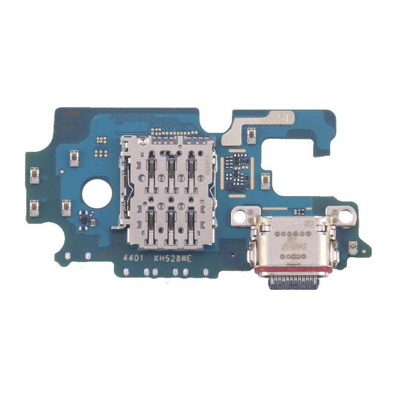 Samsung Galaxy S25 FE charging board replacement, USB-C flex cable for wholesalers and repair centers.