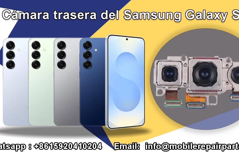 Módulo de cámara triple y colores del Galaxy S25