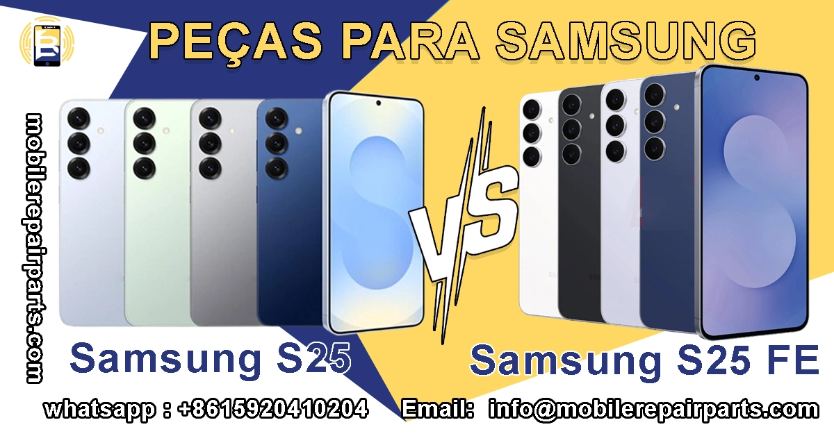 Comparação entre Samsung S25 e S25 FE