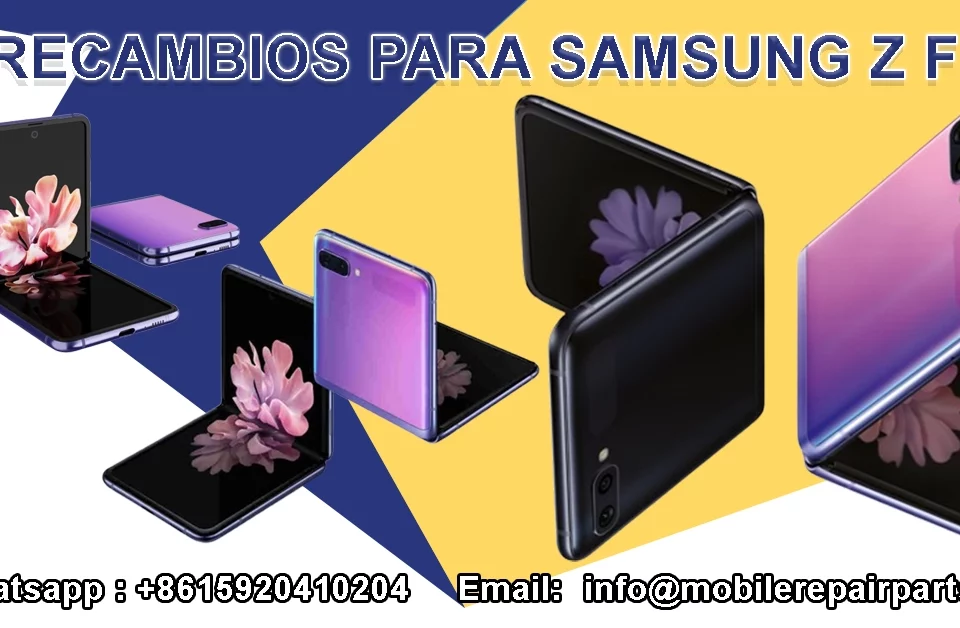 Teléfonos Samsung Z Flip desplegados y doblados