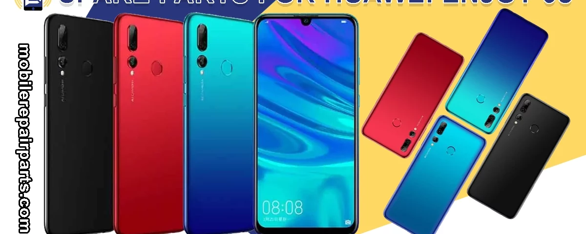 Peças de reposição para Huawei Enjoy 9s em várias cores.