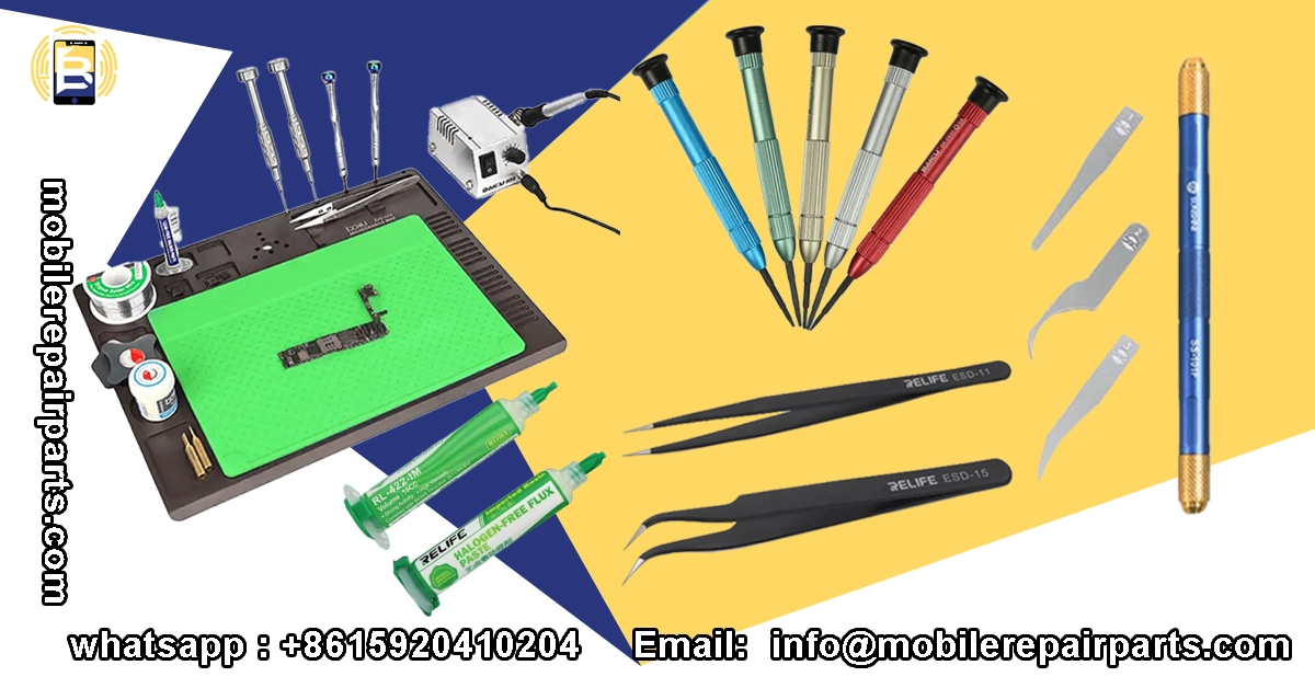 Professional mobile phone repair tools set