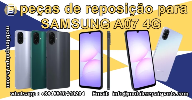 Guia Completo de Reparo e Especificações do Samsung A07 4G