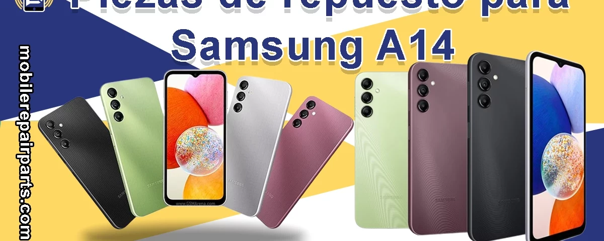 Piezas y repuestos originales para Samsung A14