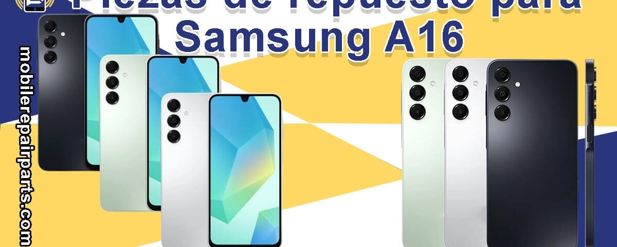 Piezas de repuesto Samsung A16 originales