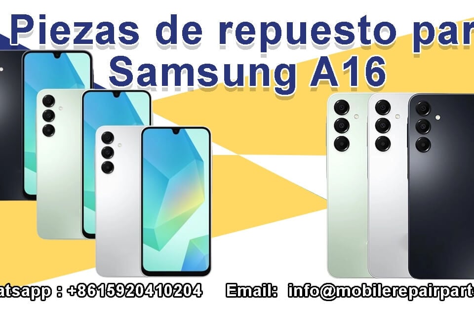 Piezas de repuesto Samsung A16 originales