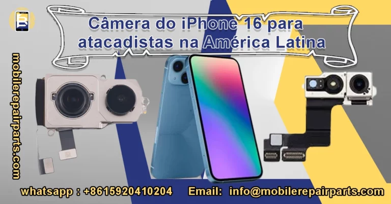 Câmera do iPhone 16 para atacadistas na América Latina