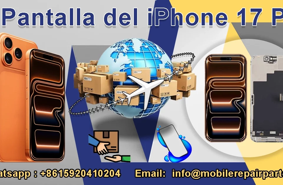 Pantalla del iPhone 17 Pro de alta calidad