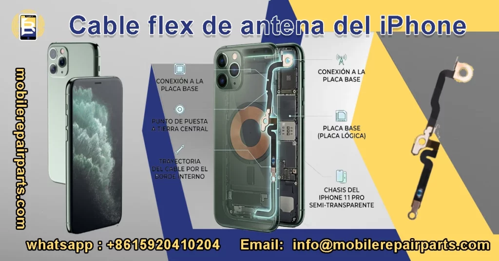 Cable flex de antena del iPhone