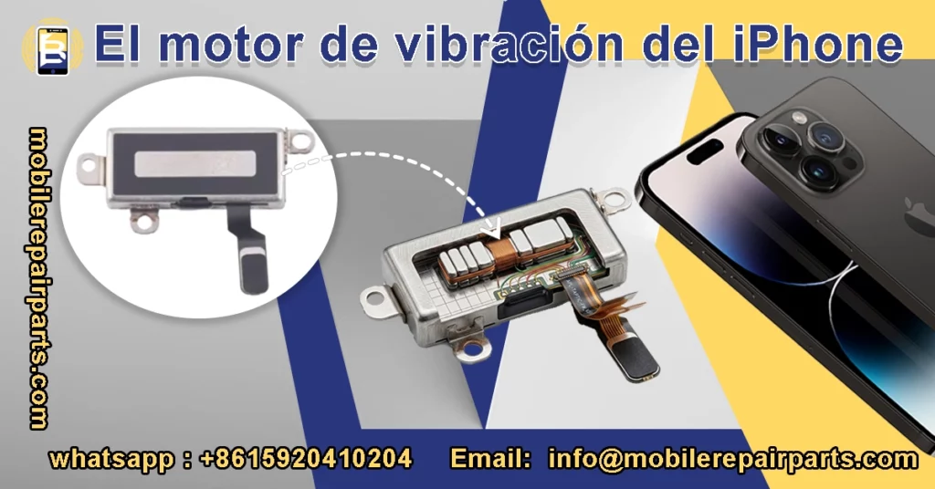 Motor de vibración iPhone Taptic Engine: vibración precisa y silenciosa