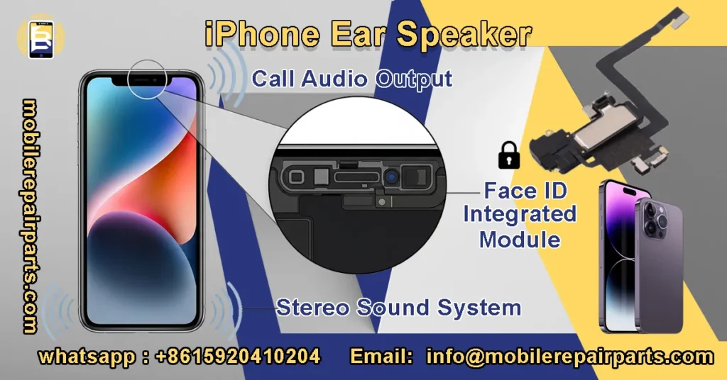 iPhone earpiece speaker replacement call audio repair component