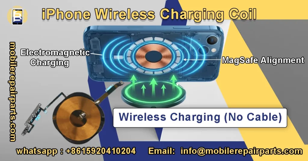 iPhone wireless charging coil MagSafe replacement component