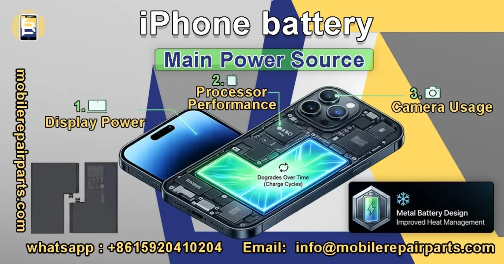 iPhone battery replacement high capacity wholesale spare parts