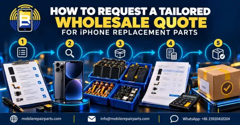 How to Request a Wholesale Quote for iPhone Spare Parts